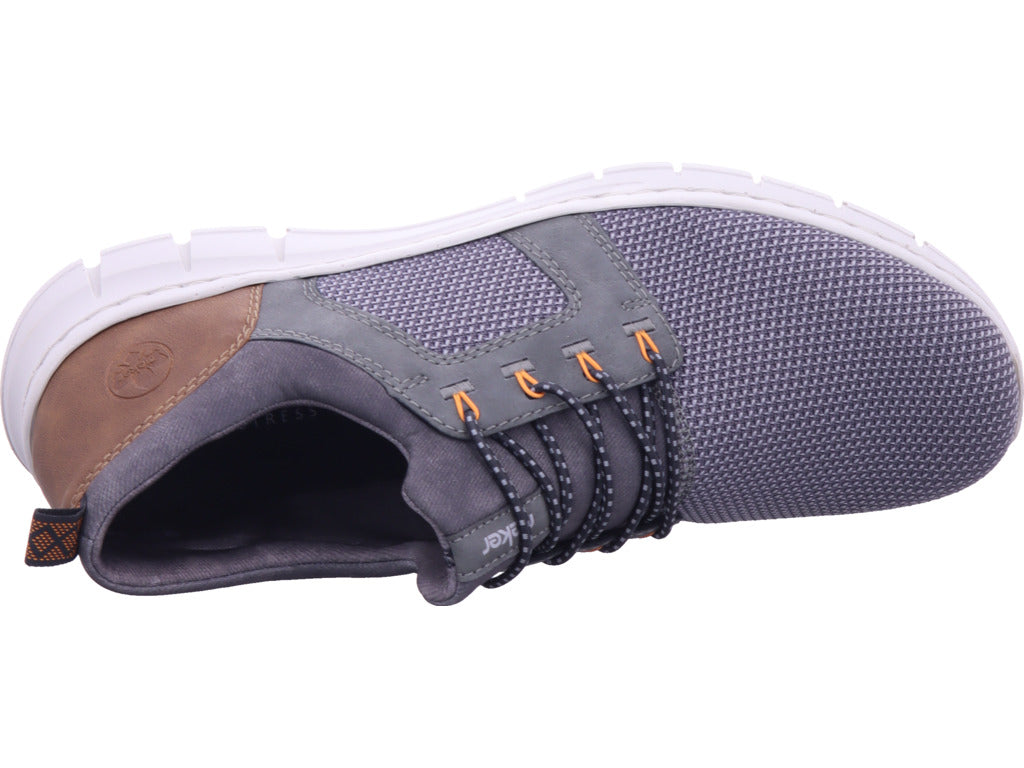 Rieker Herren Sneaker Fsk Herren Halbschuhe in grau