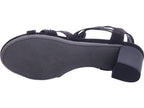 Idana Damen Sandalette  in schwarz