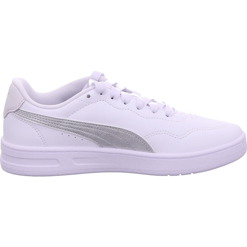 Dámské tenisky Puma Court Lally Metallic Whisper v bílé barvě