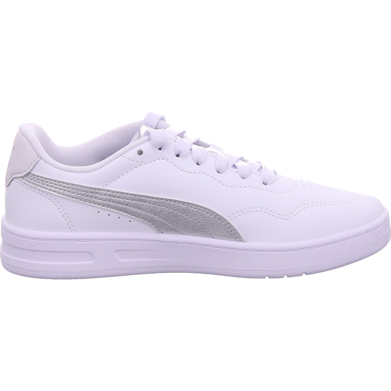 Dámské tenisky Puma Court Lally Metallic Whisper v bílé barvě