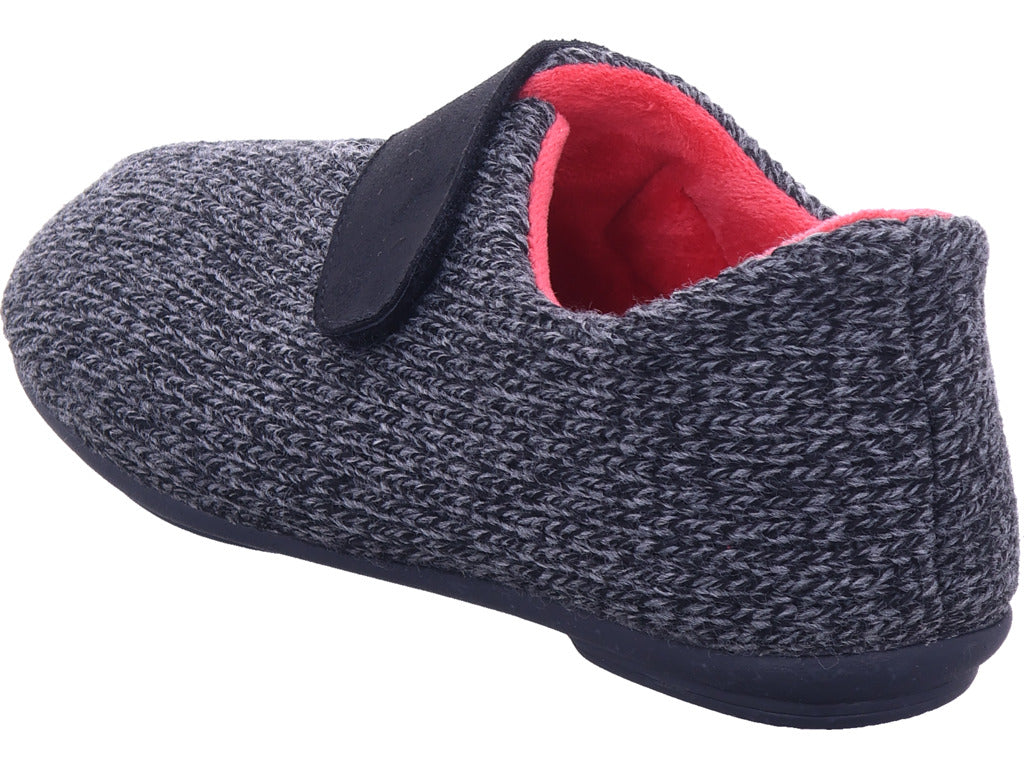 Varomed Damen Hausschuh Binti Slipper in grau