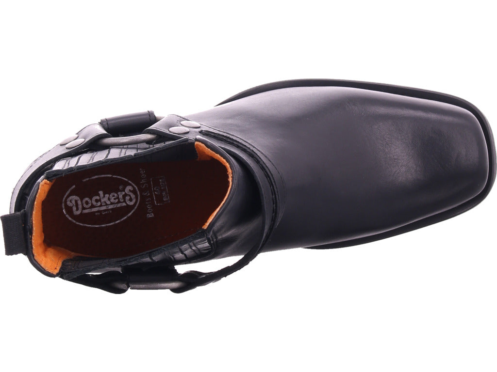 Dockers Herren Stiefel  in schwarz