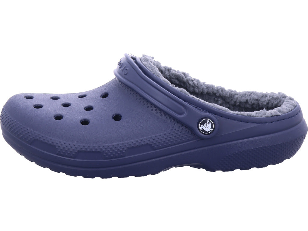 Crocs Herren Badeschuh Classic Lined Clog in blau