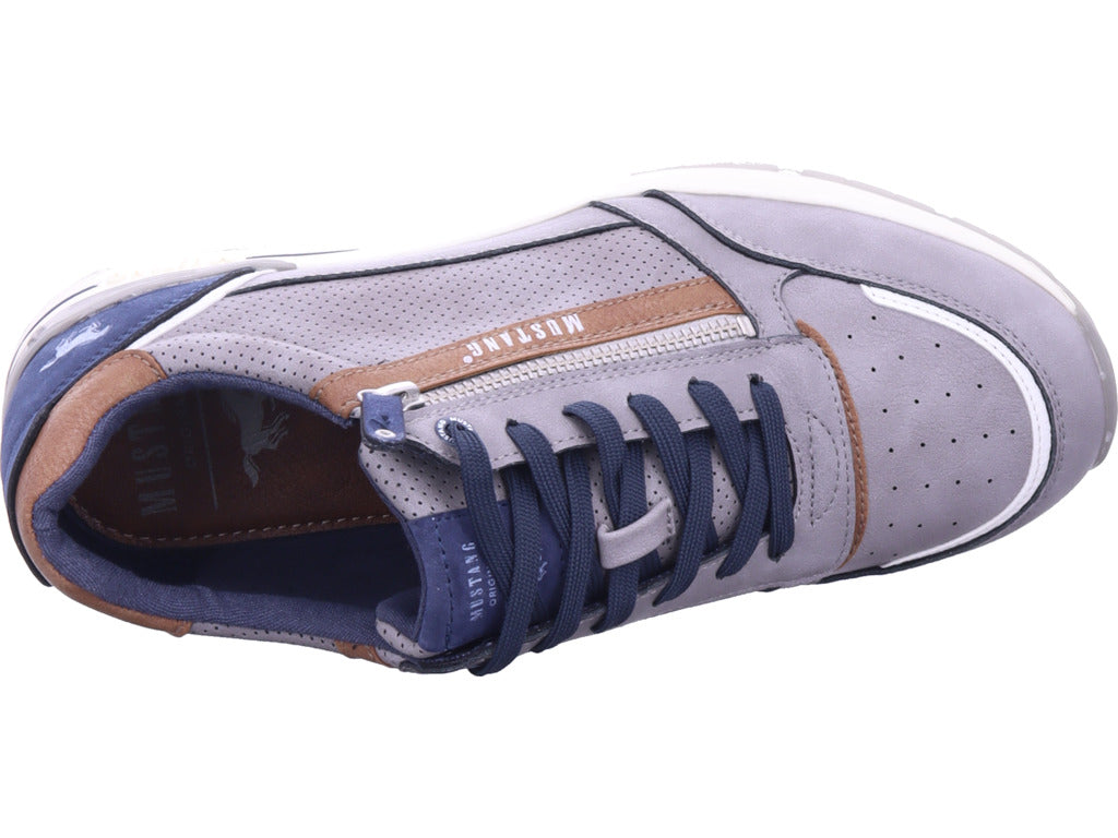 Mustang Men's Half Shoe in Grey
