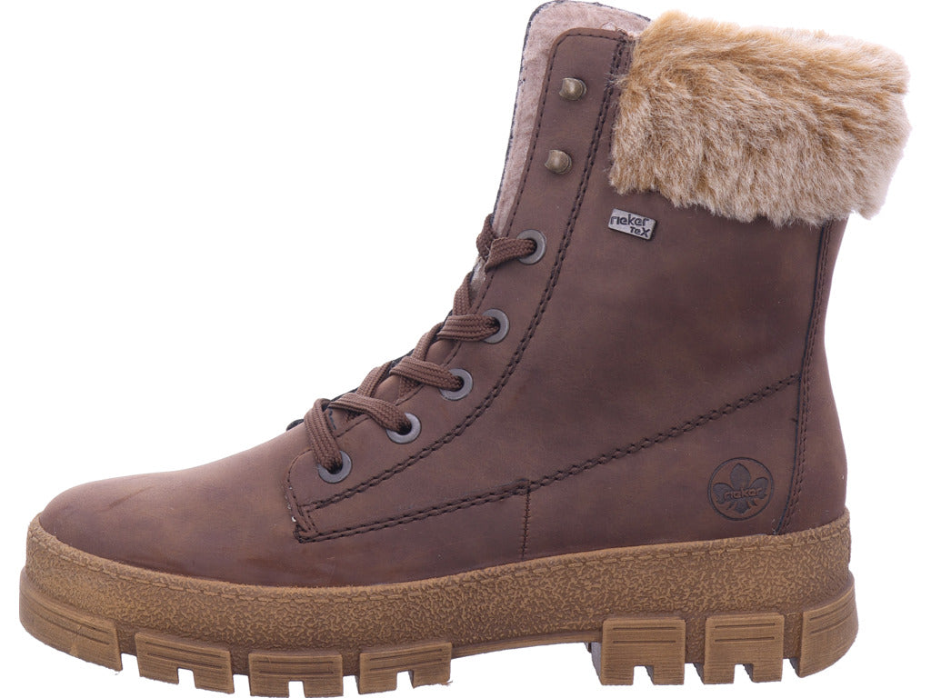 Rieker Damen Stiefel Hwk Damen Stiefel in braun