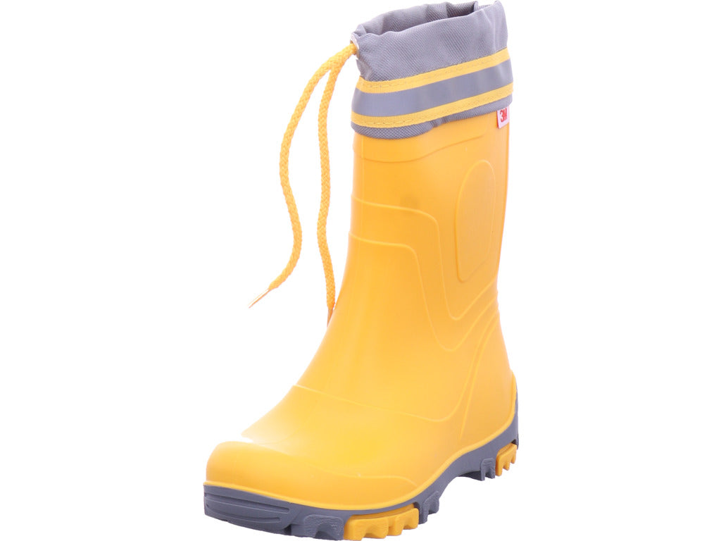 Bockstiegel Unisex - Kinder Gummistiefel  in gelb