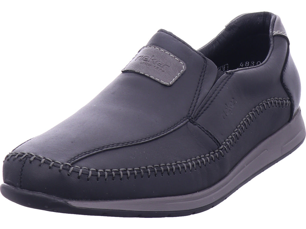 Rieker Herren Halbschuh Fsk Herren Halbschuhe in schwarz