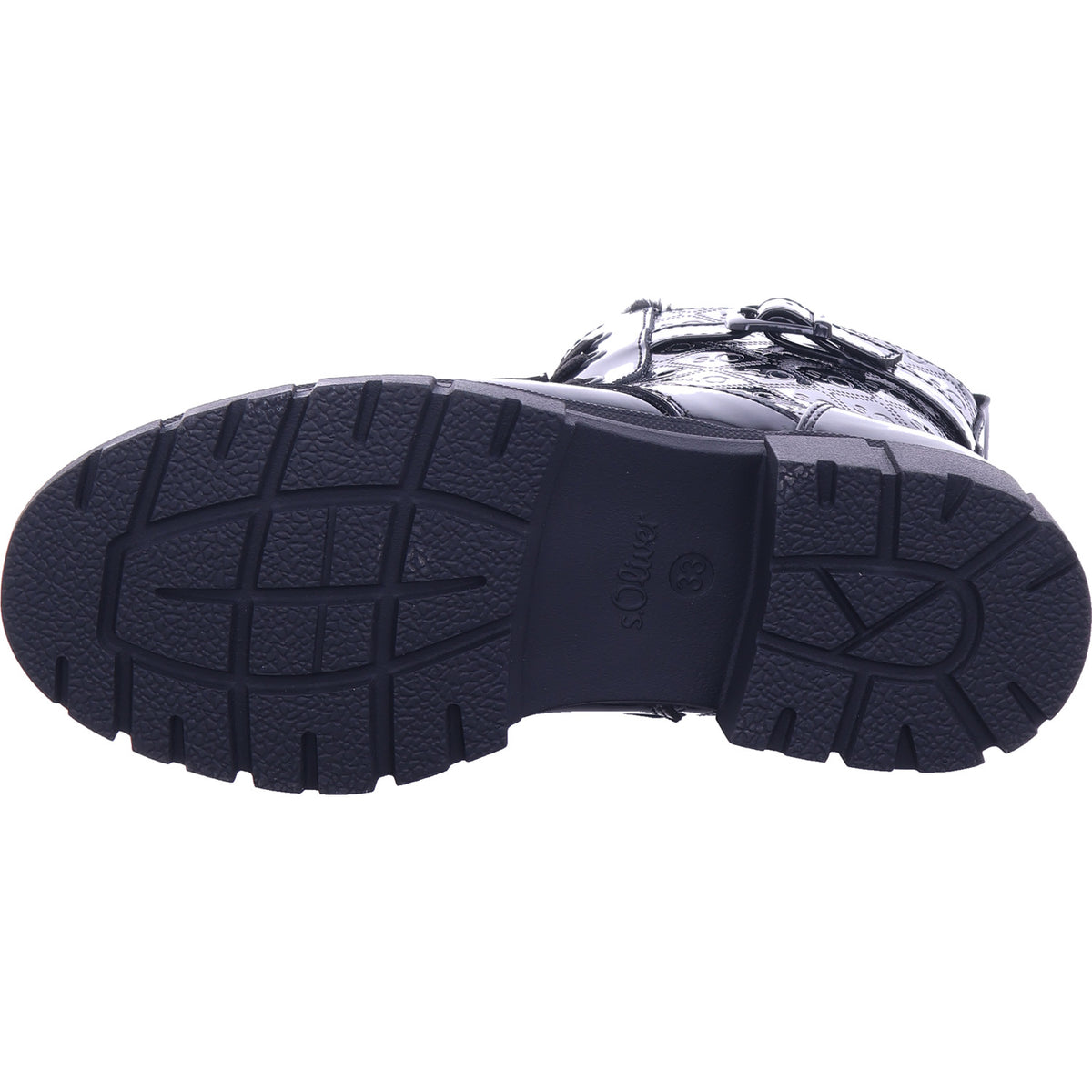 s.Oliver Mädchen Stiefelette  in schwarz