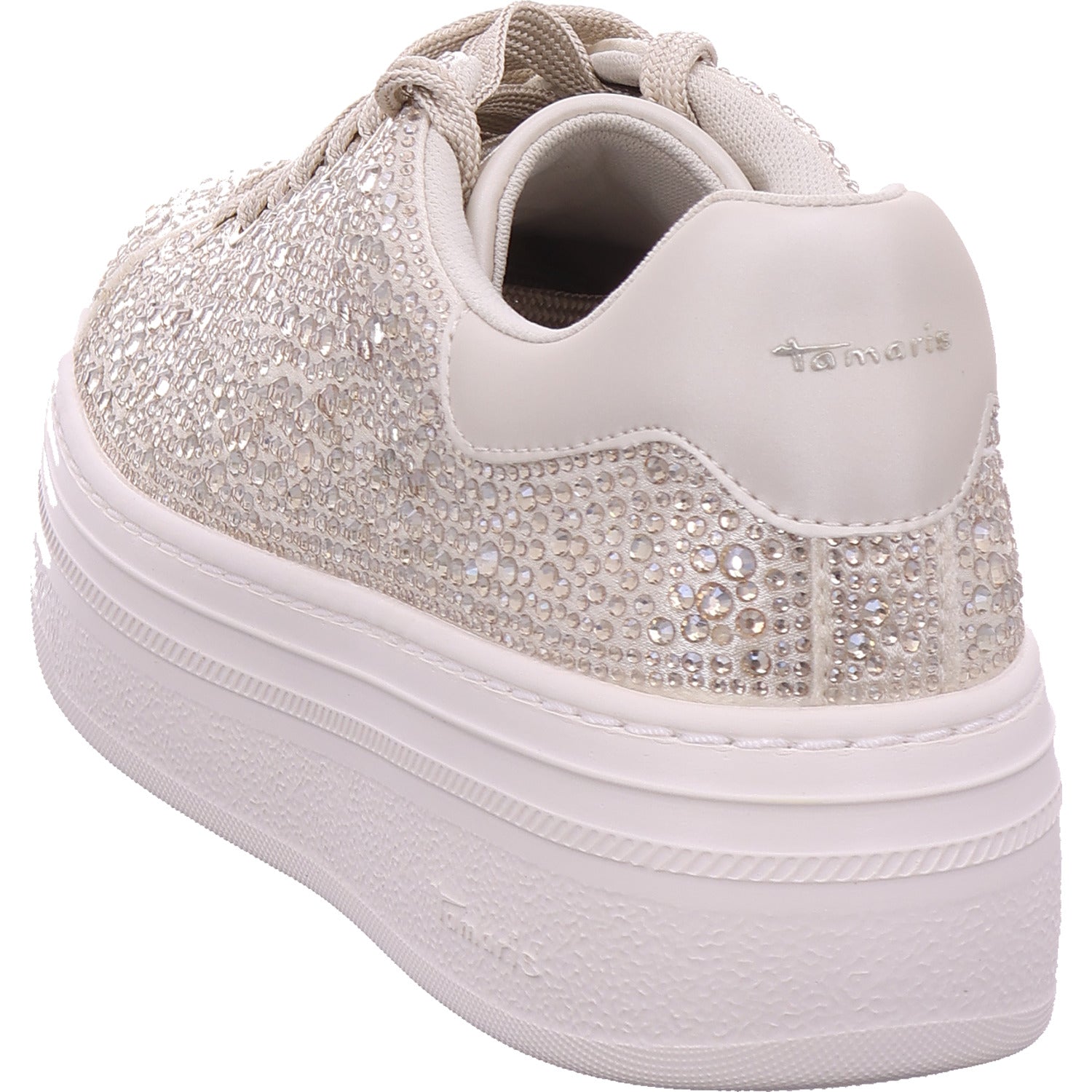 Dámské tenisky Tamaris ve zlaté barvě