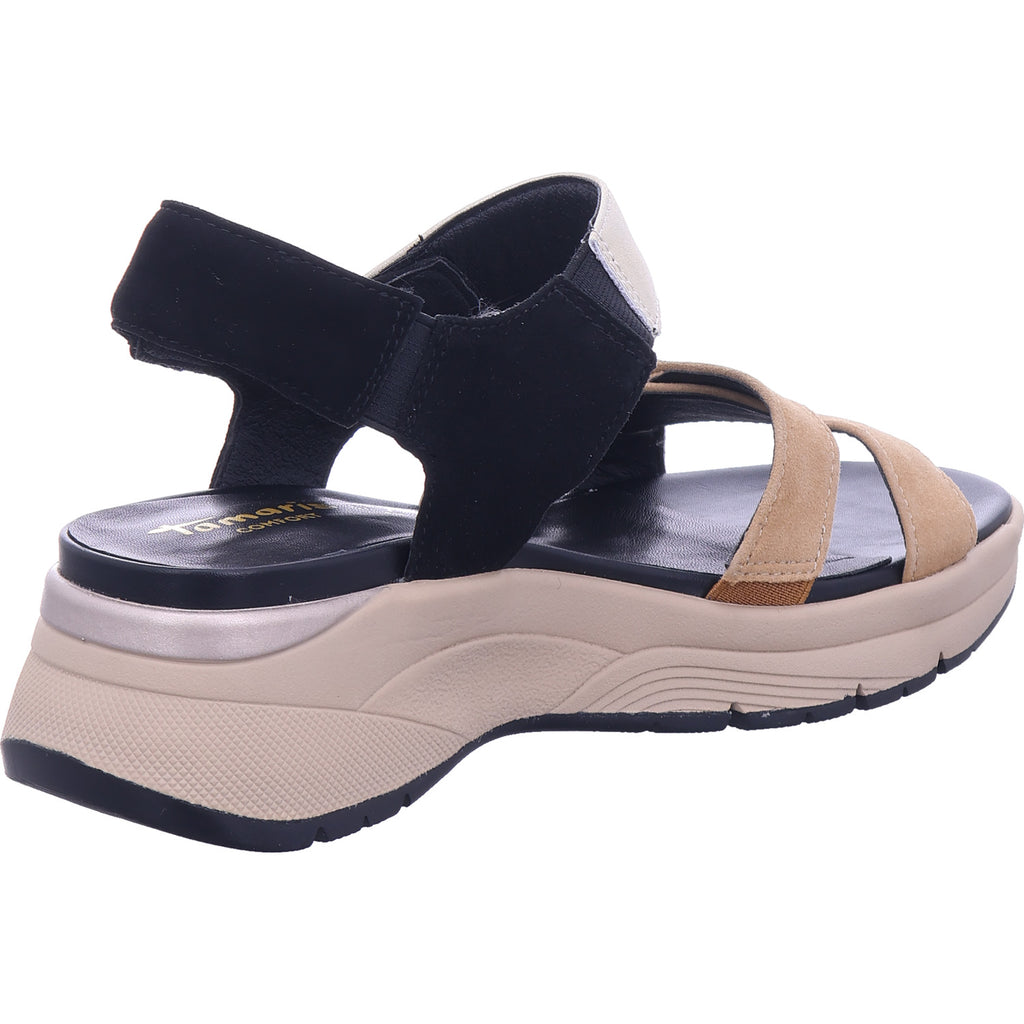 Tamaris Comfort dámské sandály v béžové barvě