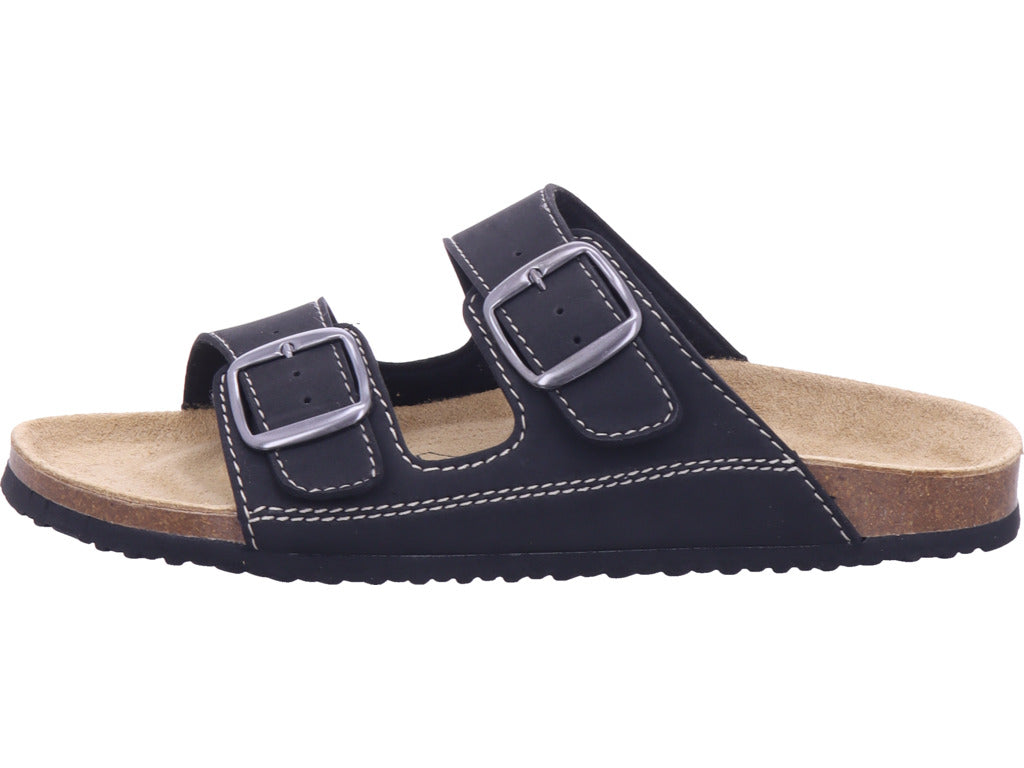 Supremo Men's Sandal in Black