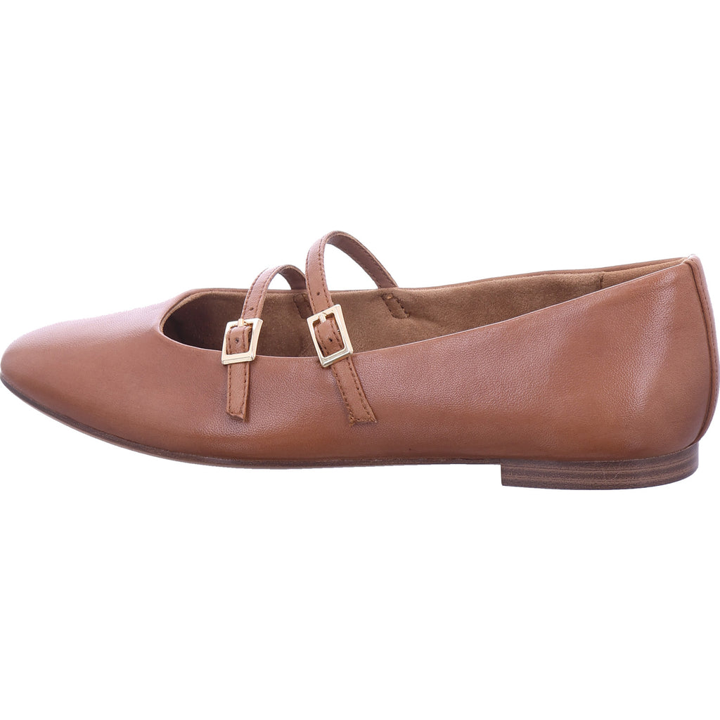 Dámské balerínky Tamaris v hnědé barvě