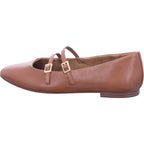 Dámské balerínky Tamaris v hnědé barvě