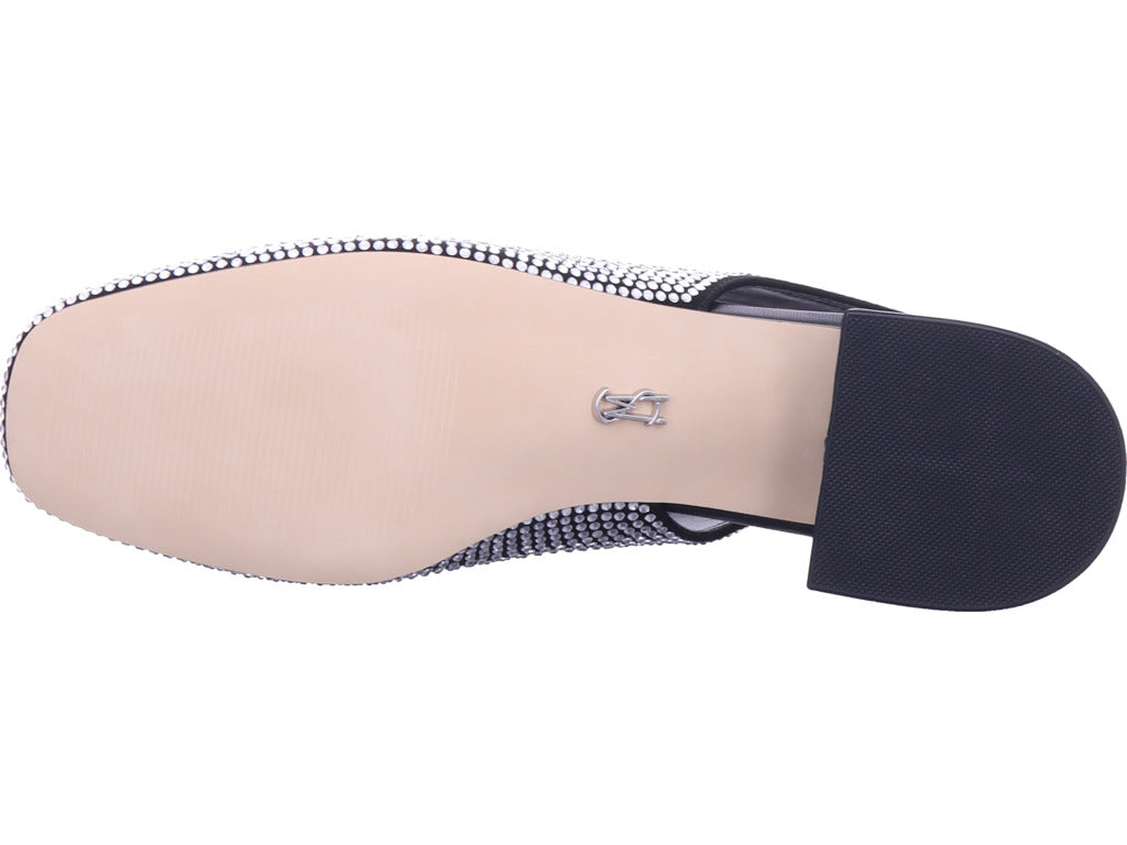 Steve madden Dámské lodičky Smitten Sandal Rhinestone v černé barvě