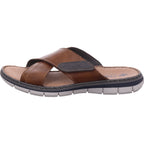 Rieker Men's Mule in Brown