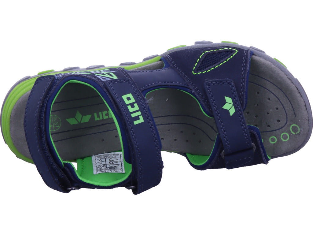 Lico Jungen Sandalette  in blau