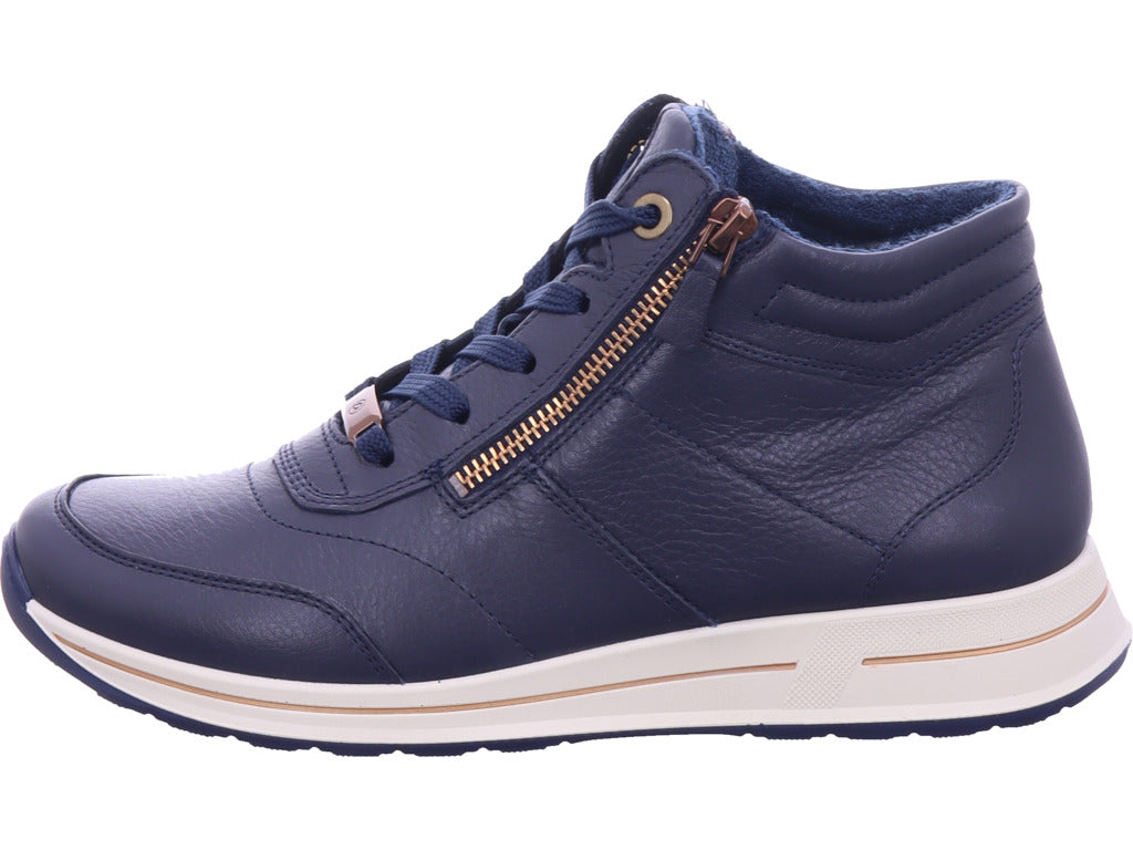 Ara Damen Stiefelette Osaka in blau