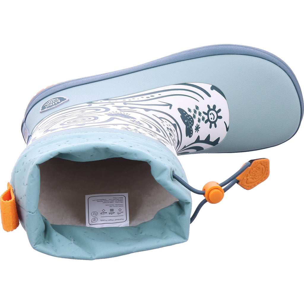 Affenzahn Jungen Gummistiefel Rainboot Vegan Plashy Bunny in grün