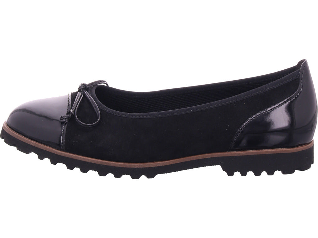 Gabor Damen Ballerina  in schwarz