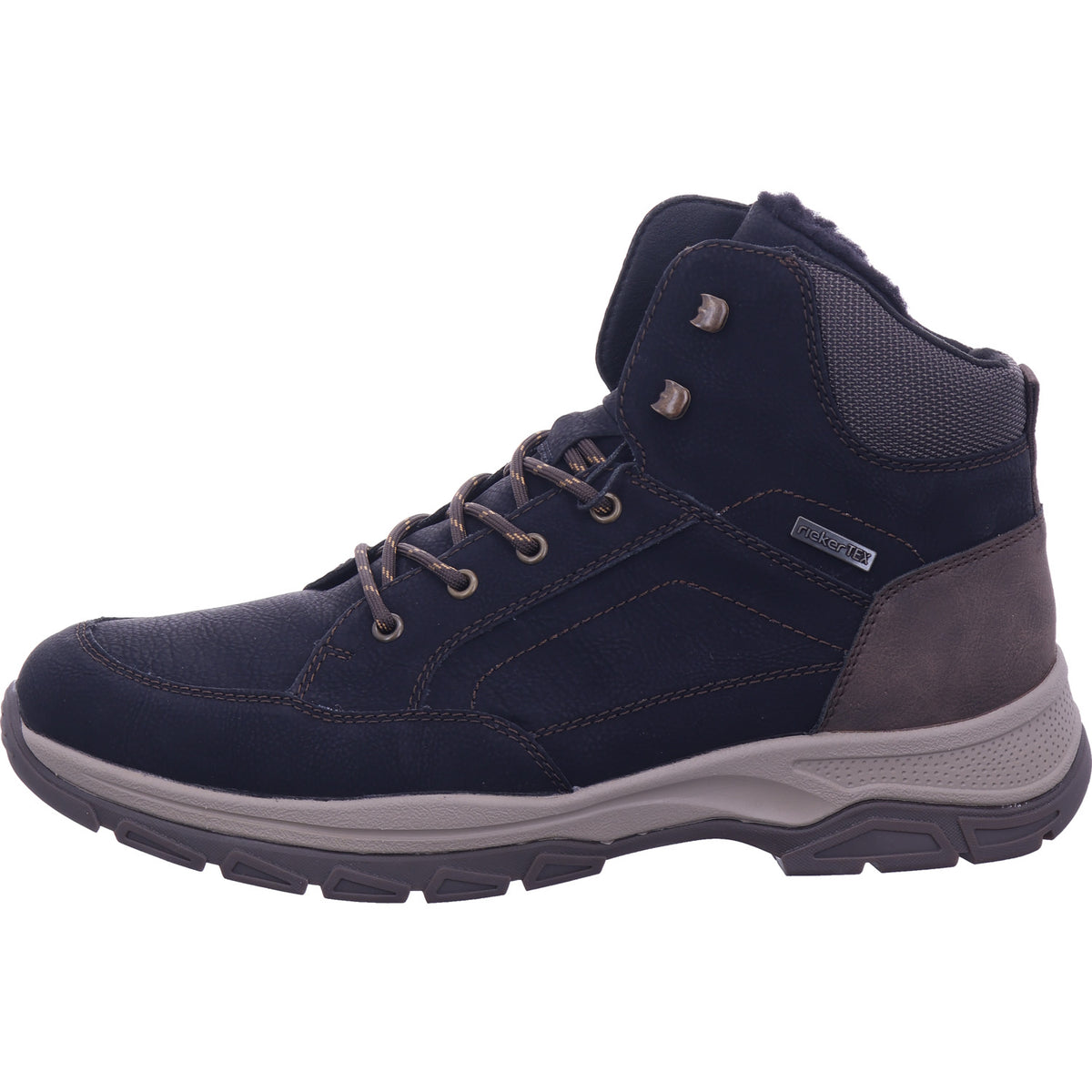Rieker Herren Winterstiefel  in schwarz