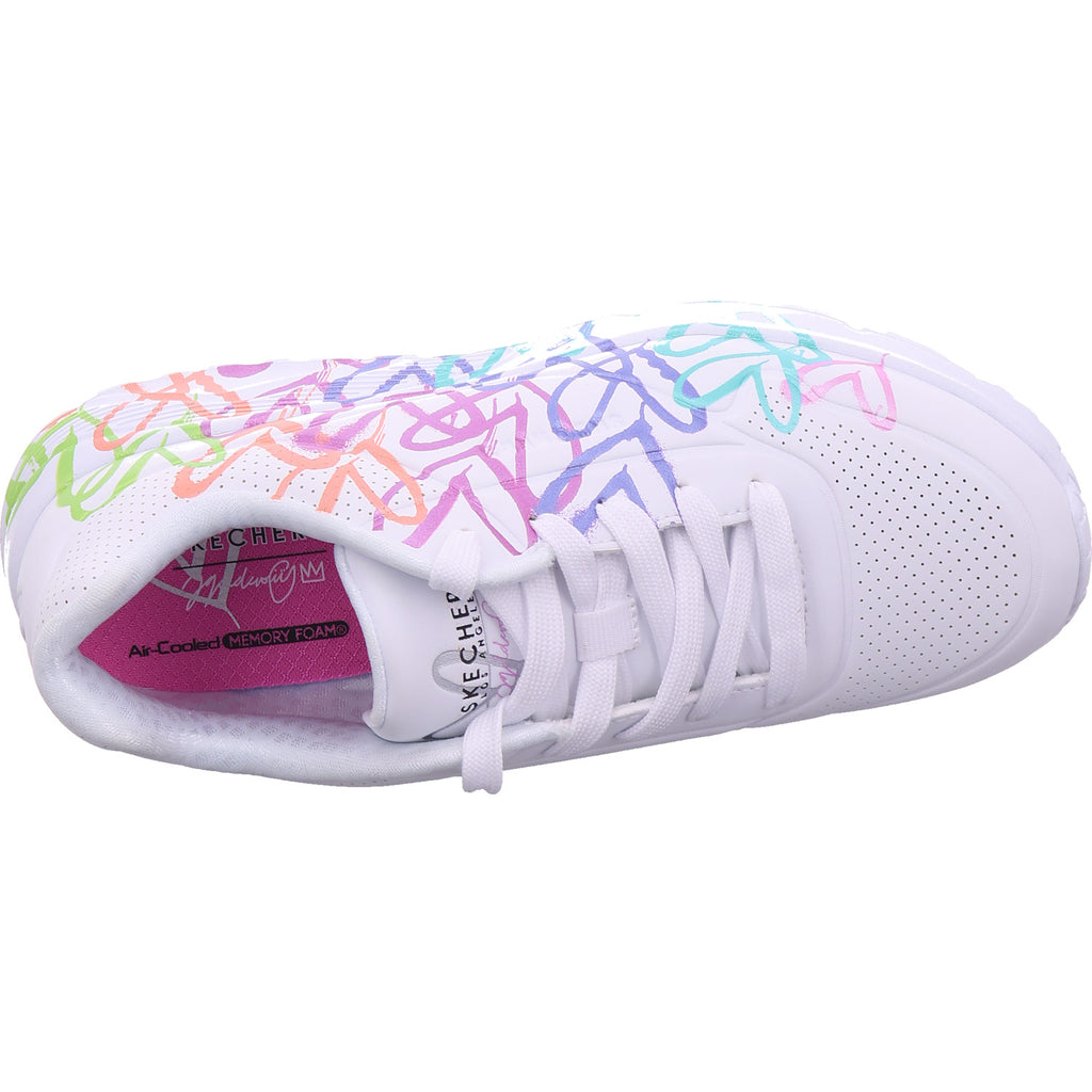 SKECHERS Girls' Trainers Uno Lite in White