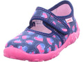 Superfit Girls' Mule Slipper Textile Bonny in Blue