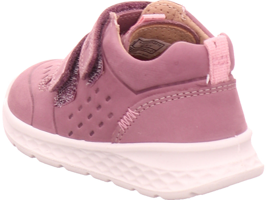Superfit Girls' First Walking Shoe Ankle Boot Leather \ Breeze in red