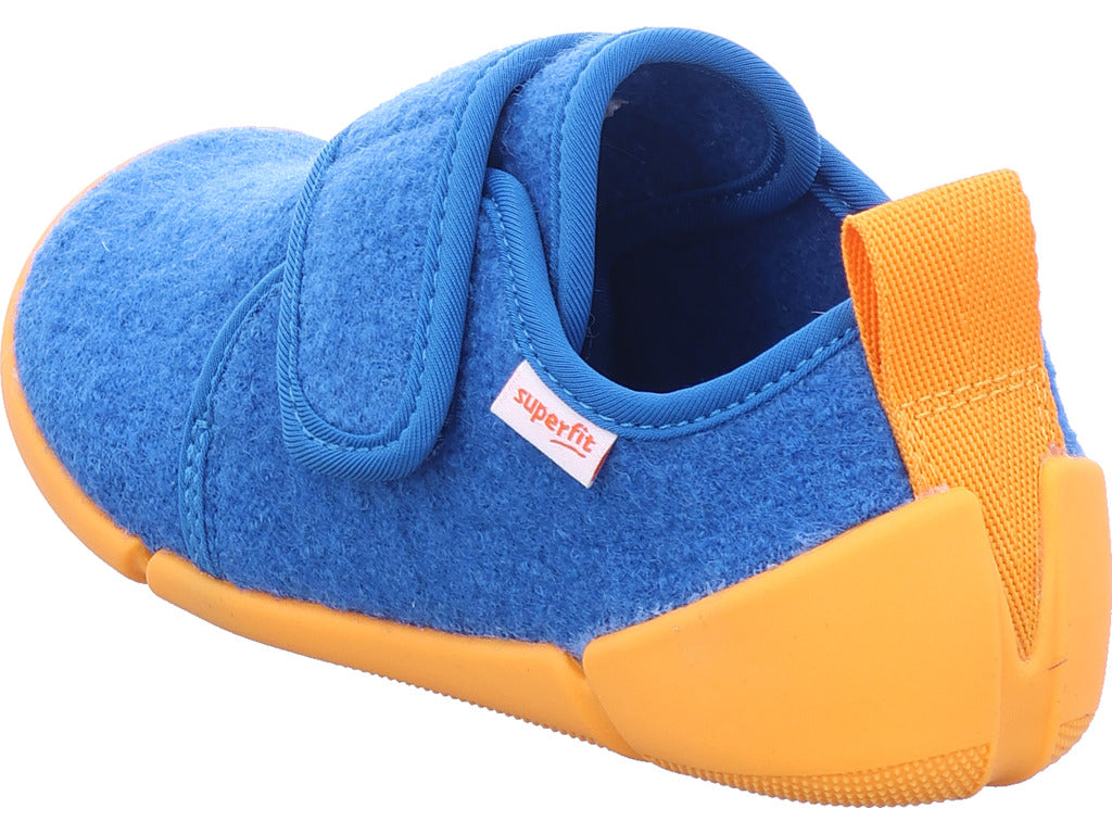 Superfit Unisex - Dětské bačkůrky Venti Barfuss v modré barvě