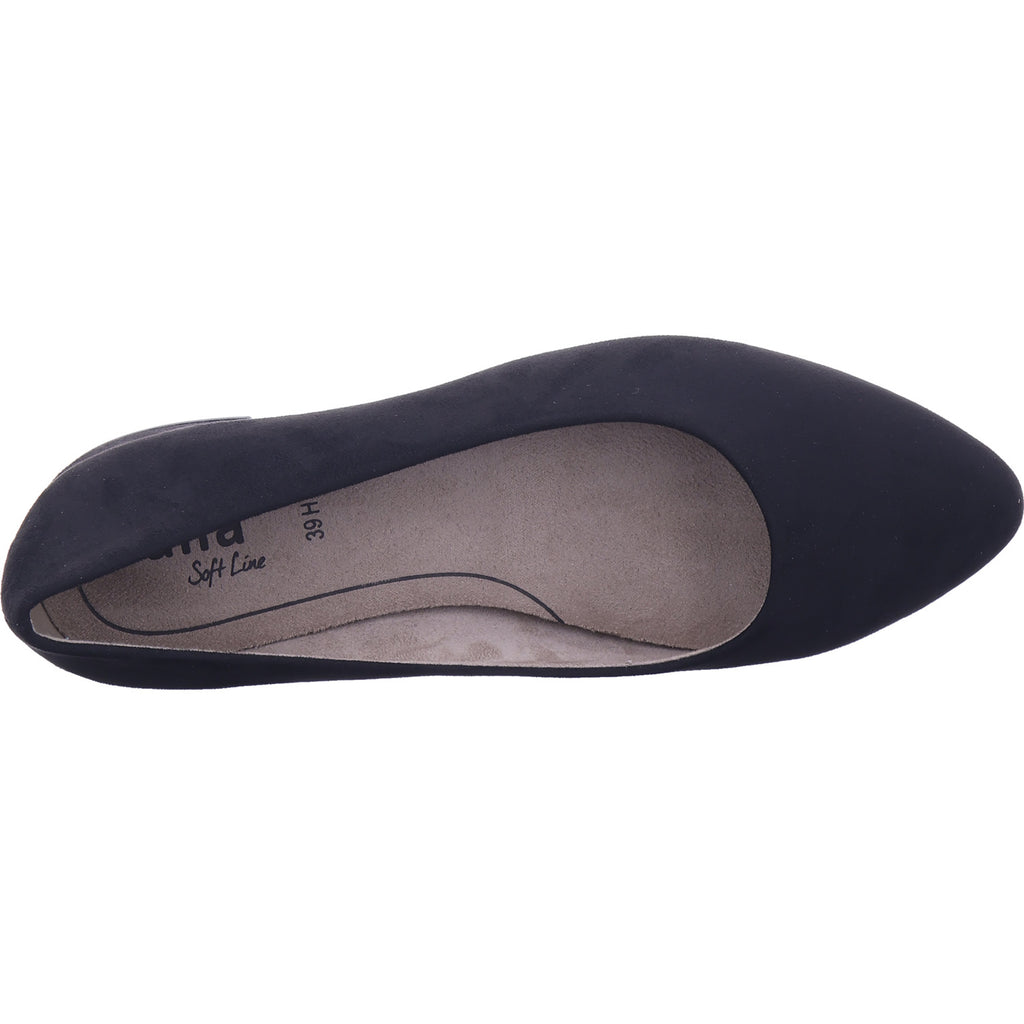 Jana Damen Pump  in schwarz