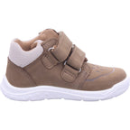 Superfit Boys' First Walking Shoe Whaley in brown