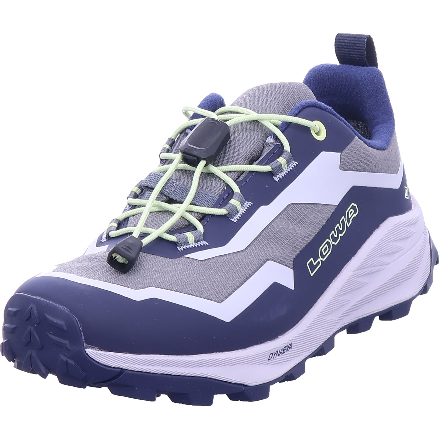Chlapecké turistické boty Lowa Trailux GTX Lo Jr v modré barvě