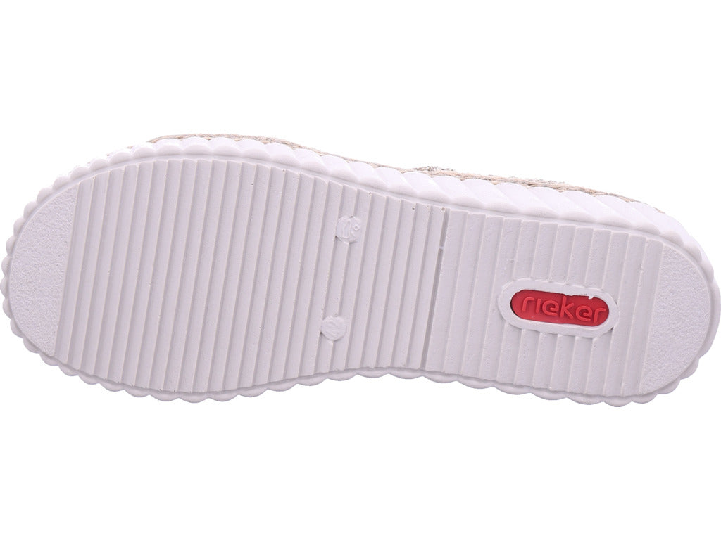 Rieker Damen Pantolette  in beige