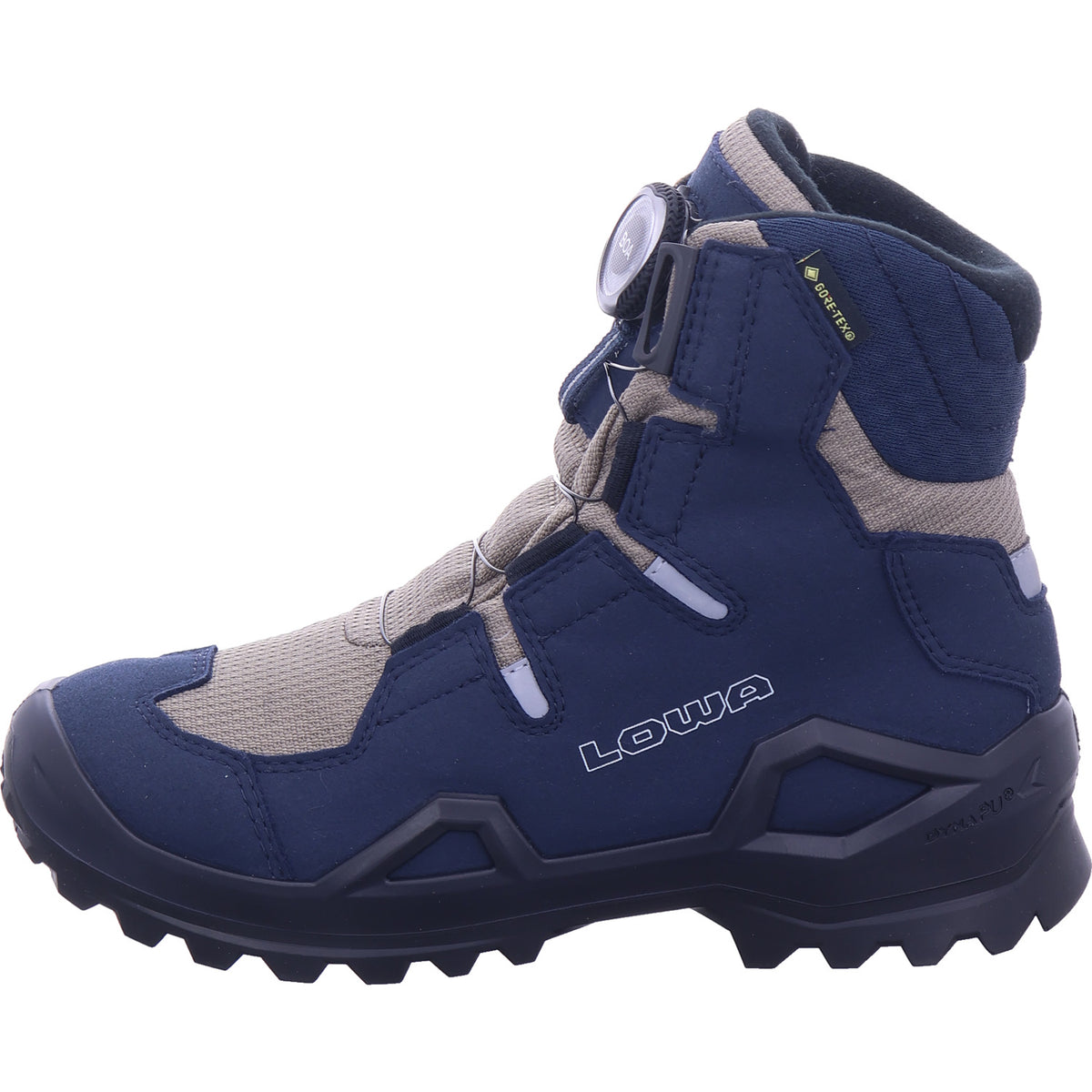 lowa Jungen Moonboots Milo Evo Gtx Hi Boa Jr in blau