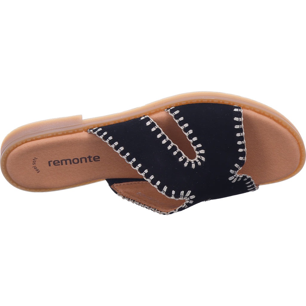 Remonte Women's Mule Remonte Sandal in Black