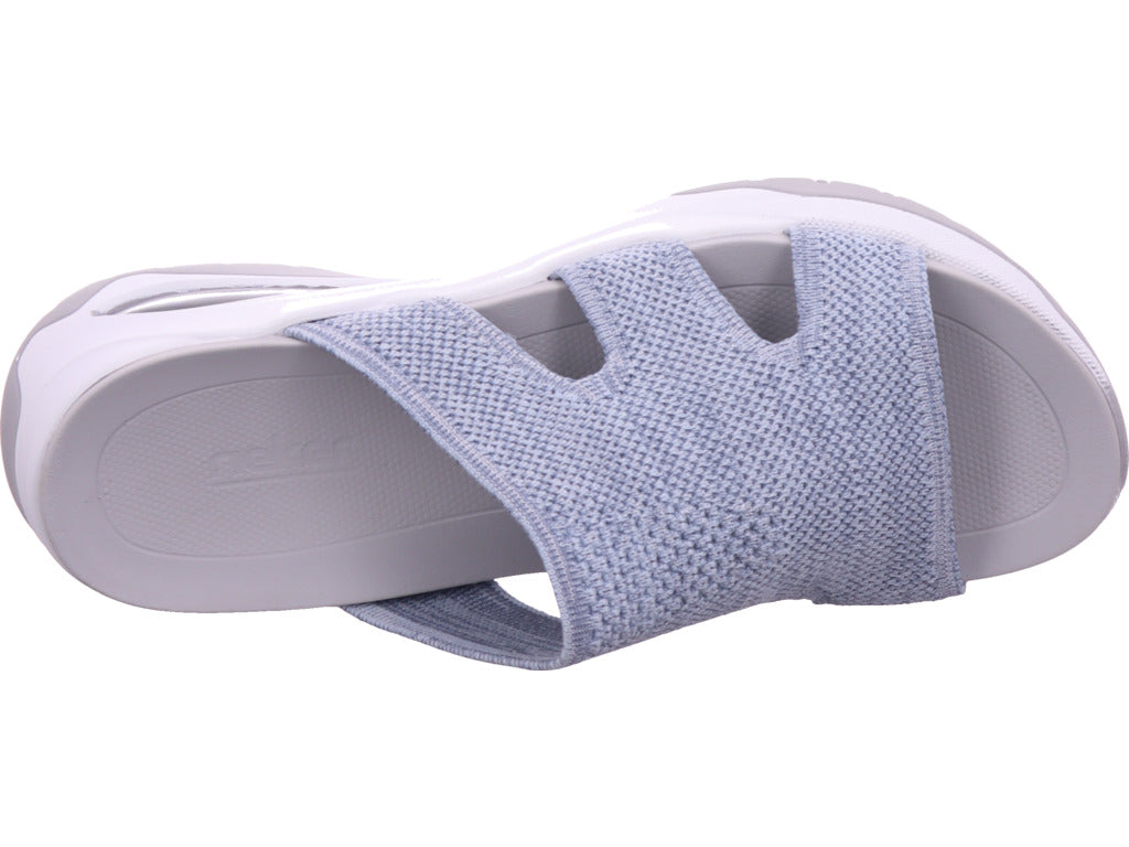 Rieker Women's Mule Fsk Women's Sandals in Blue