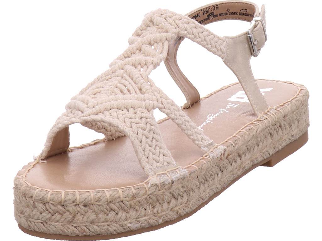 XTI Women's Sandal in beige