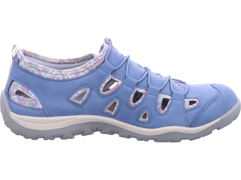 Shoe-world Women's Blue Slippers in Blue