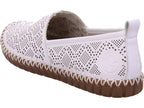 Rieker Damen Slipper Fsk Damen Halbschuhe in weiß