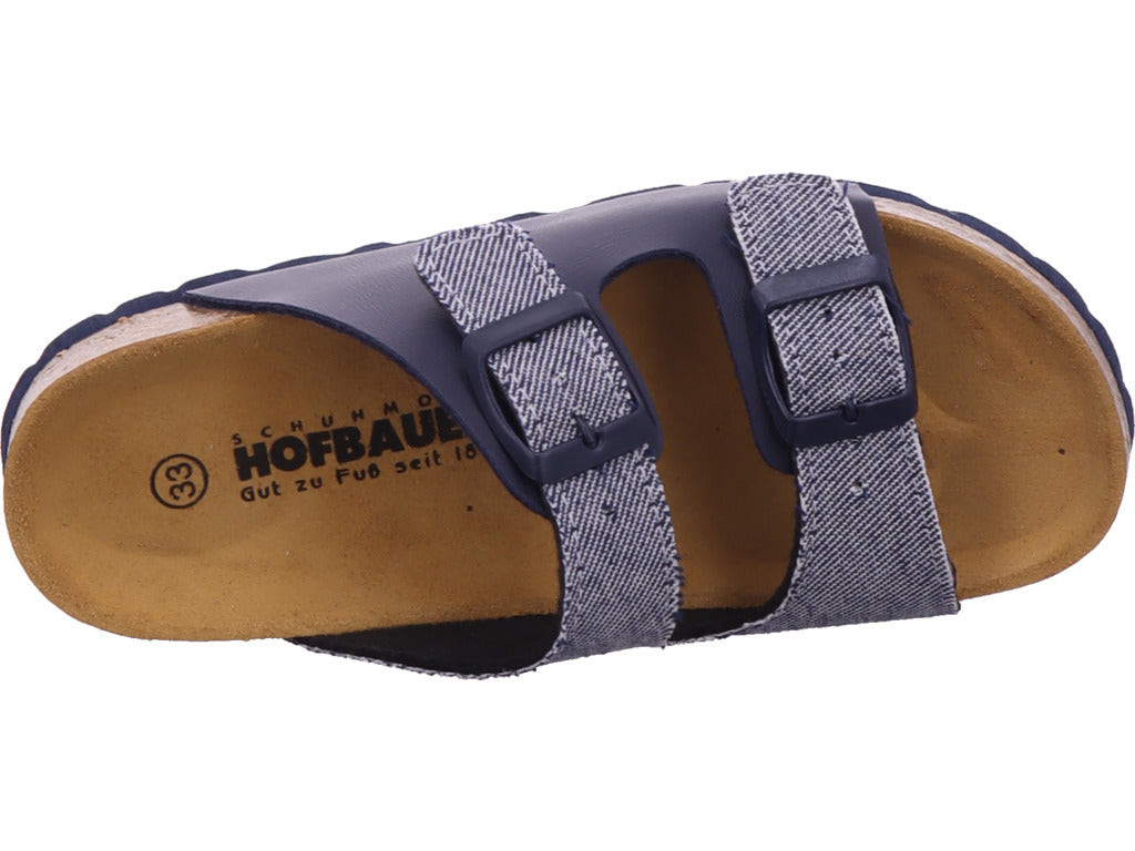 Canadian John Junior Slipper in blue