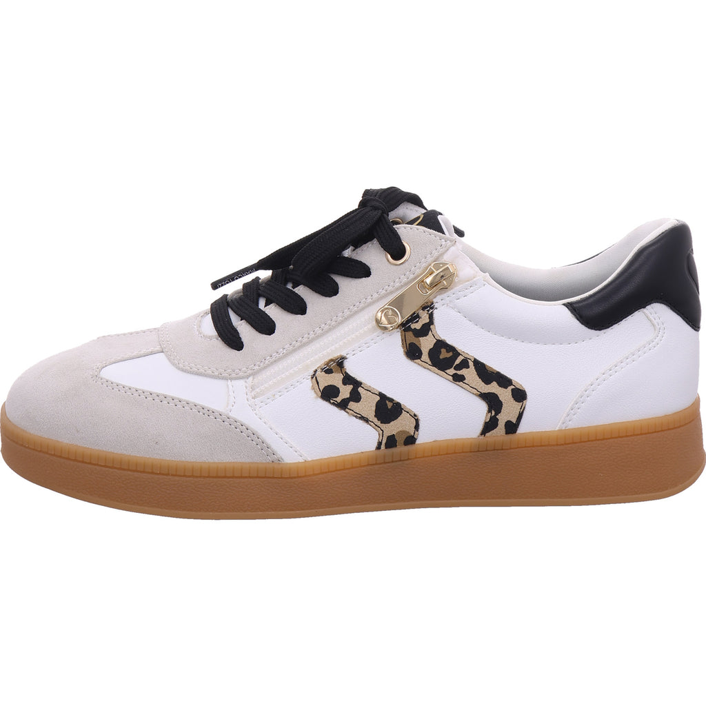 Marco Tozzi women's sneakers in beige