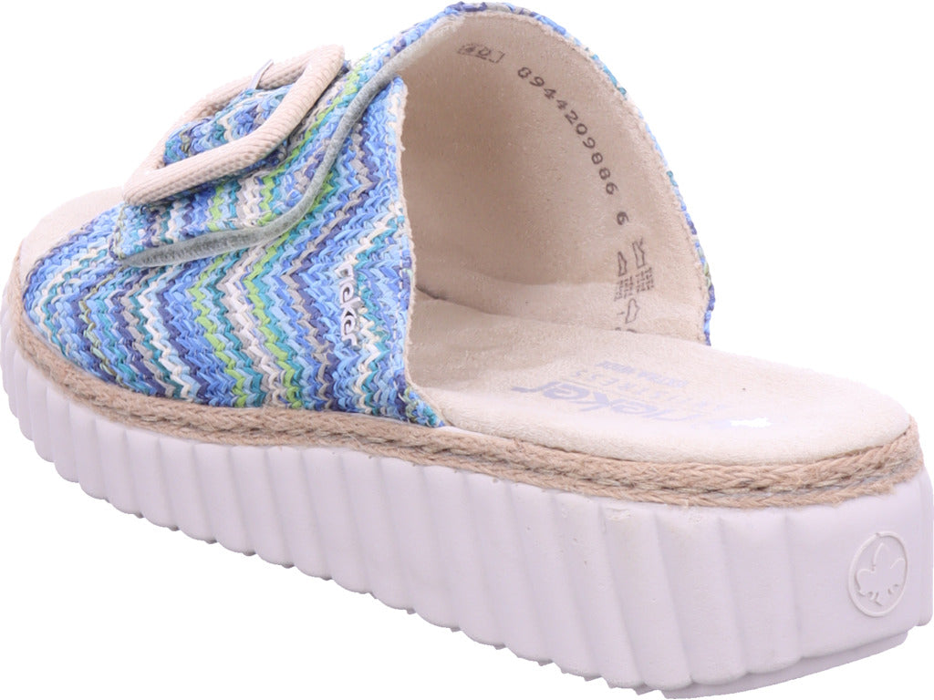 Rieker Women's Fsk Women's Sandals in blue