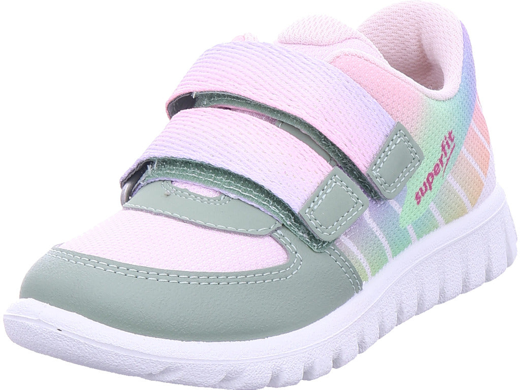 Legero girls' low-cut shoe Sport7 Mini in green