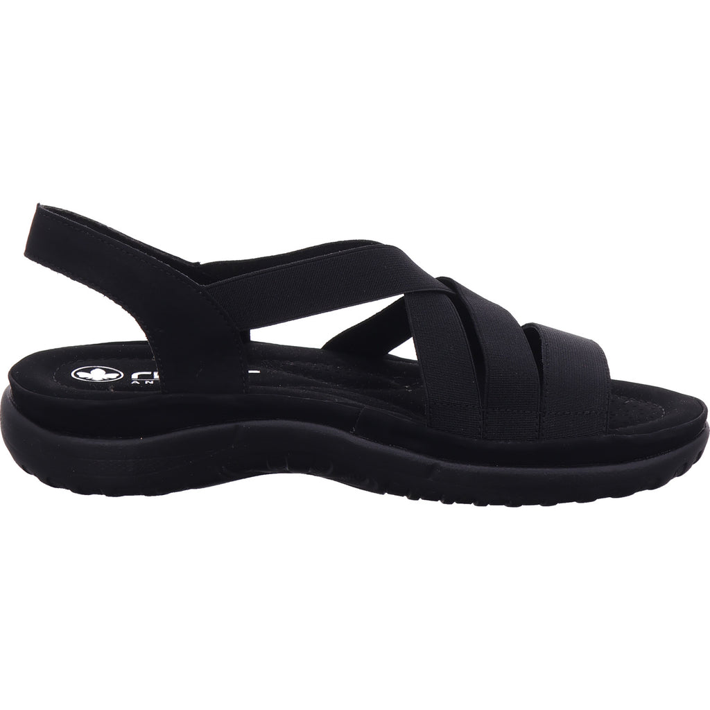 Rieker Women's Sandal in black
