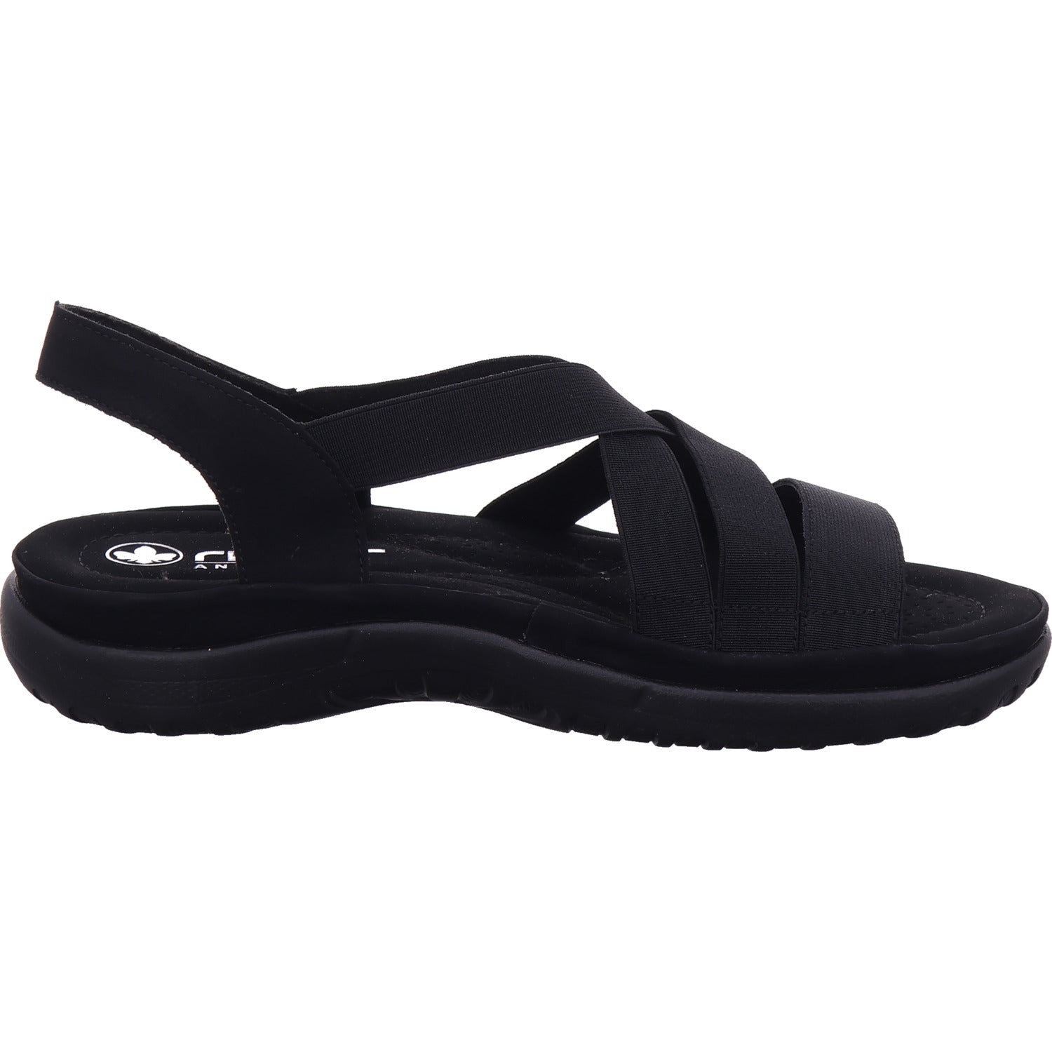 Rieker Women's Sandal in black