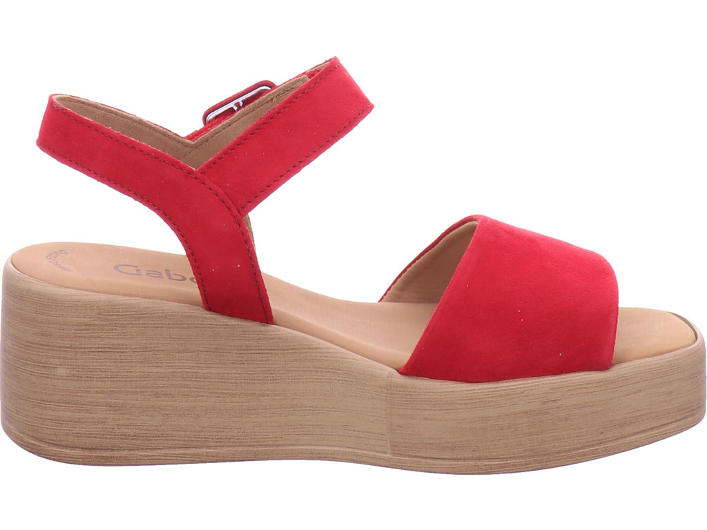 Gabor Damen Sandalette  in rot