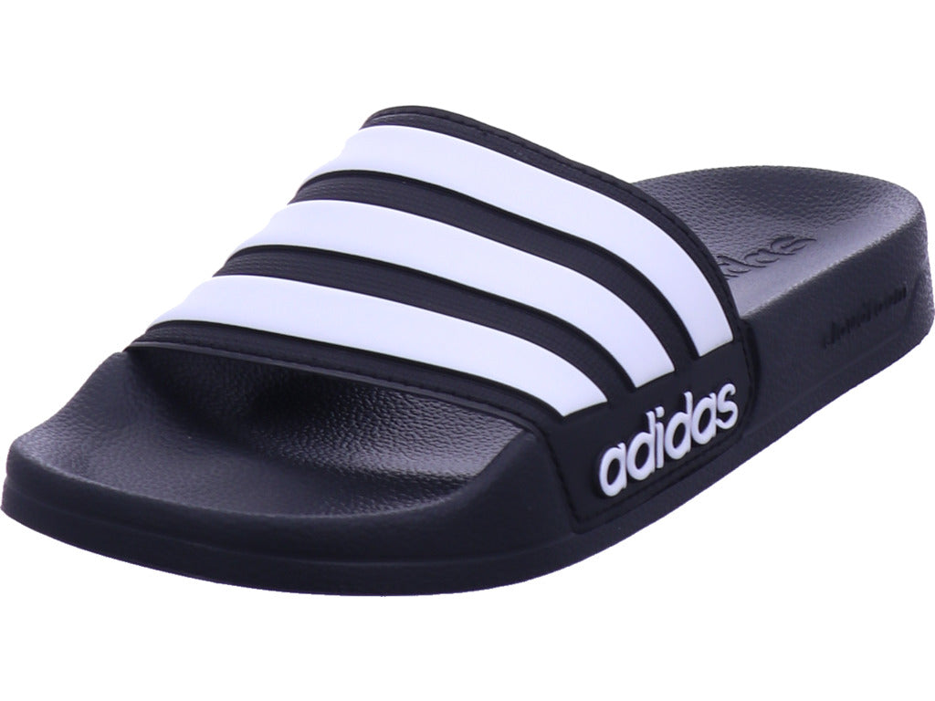 Adidas Unisex - Erwachsene Badeschuh Adilette Shower in schwarz