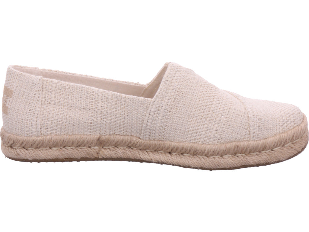 TOMS Women's Alpargata Rope 2.0 Slip-Ons in Beige