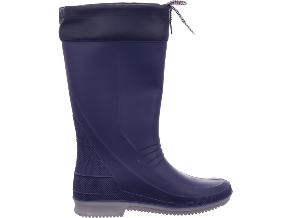 BOLD Unisex - Erwachsene Gummistiefel Mit Stulpe in blau