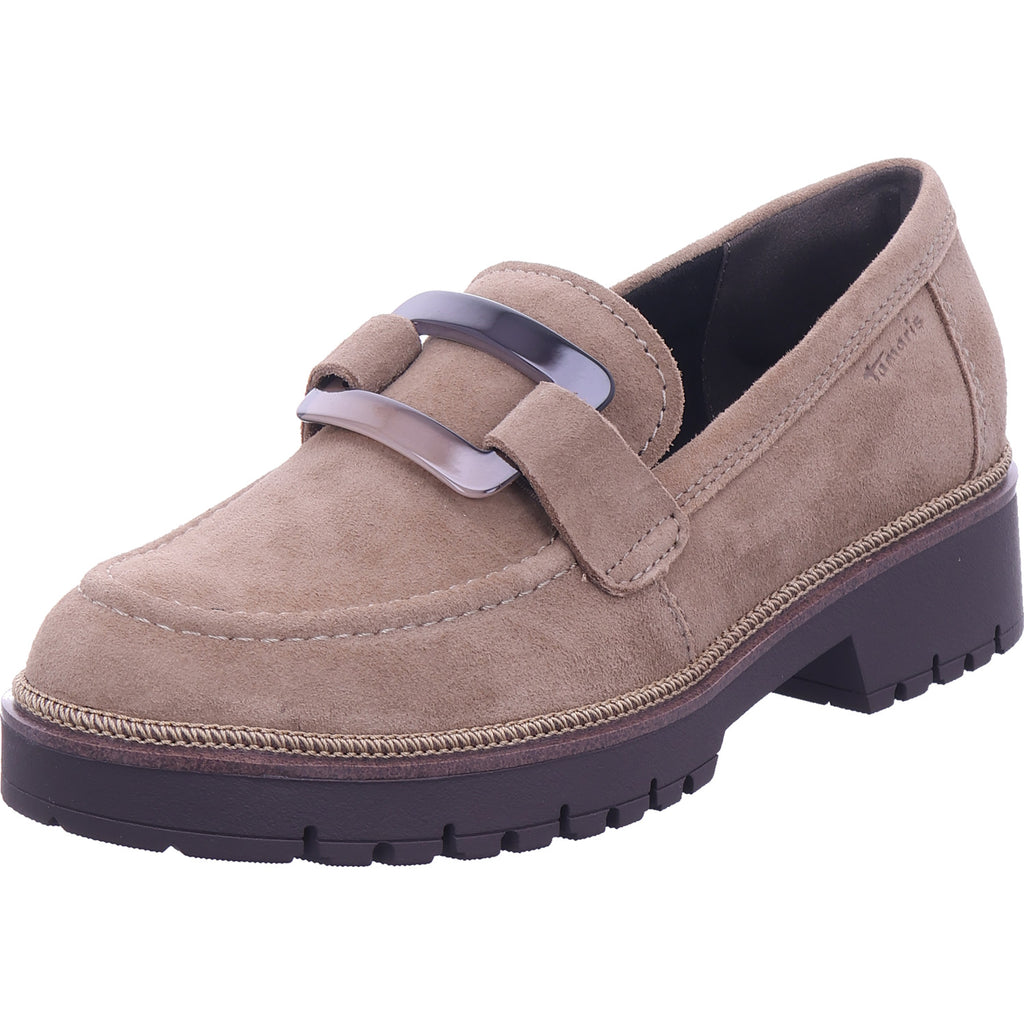 Tamaris Damen Slipper  in beige