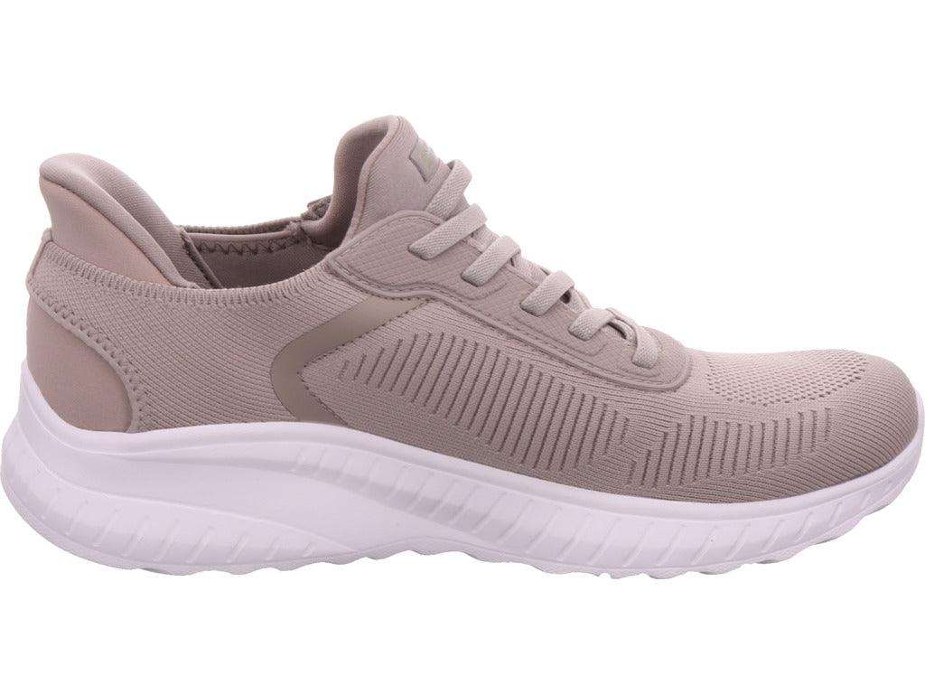 SKECHERS Women's Bobs Squad Sneakers in beige